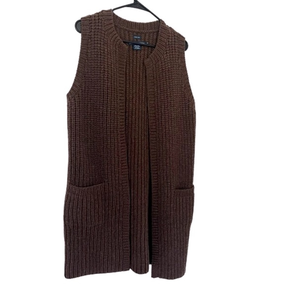 Ralph Lauren Brown Sleeveless Sweater Vest